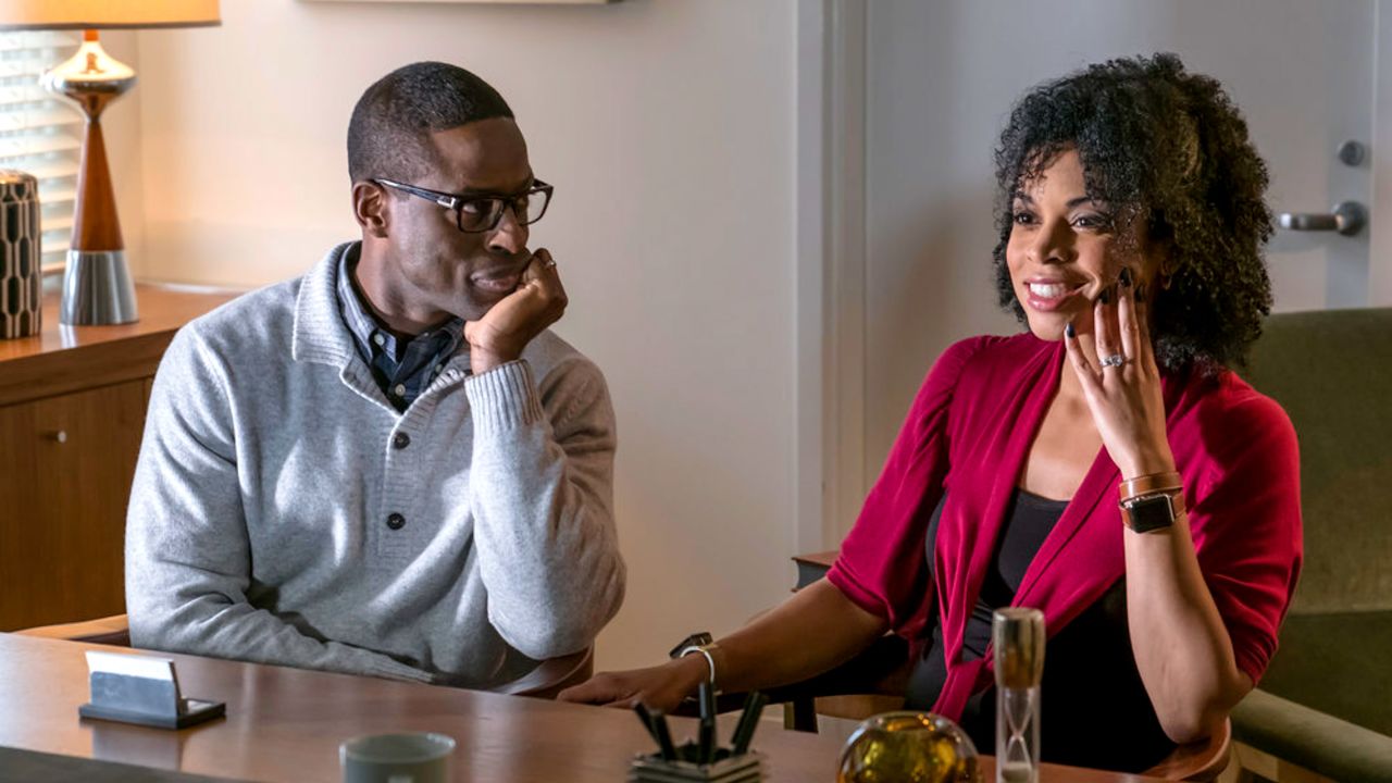 Sterling K. Brown as Randall, Susan Kelechi Watson as Beth in 'This Is Us.'