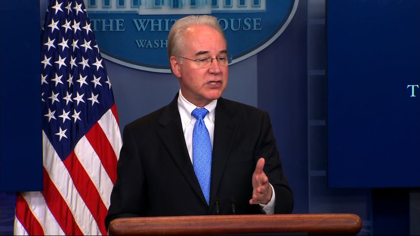 cnnee brk sot tom price sobre obamacare ley de salud de reemplazo_00003127.jpg