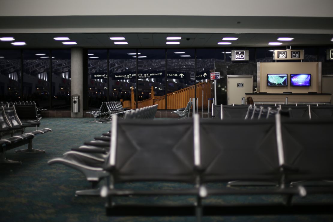 When your state is like Las Vegas for the elderly, you need an efficient airport.