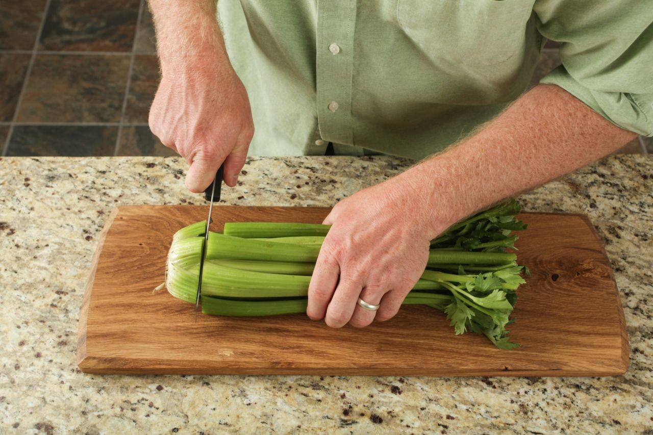 Nearly all celery samples -- 95% -- contained pesticide residue, with 13 pesticides found on a single sample. For these reasons, the Environmental Working Group placed this popular produce in position 10 among 2018's dirty dozen.