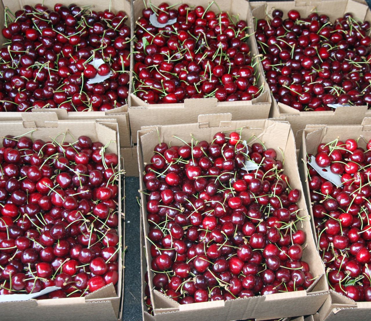 On average, samples of cherries contained five pesticides, while nearly a third contained a pesticide that European health authorities believe causes cancer. The group placed cherries in the seventh position among the dirty dozen.