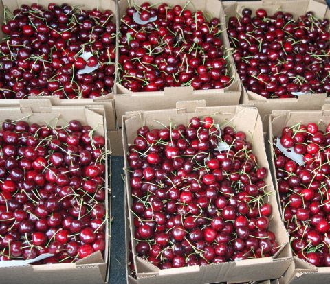 Cherries are eighth on the list this year. 