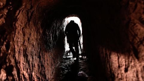 The tunnels dug by ISIS are under the shrine of Nabi Yunis, also believed to be the Tomb of Jonah.