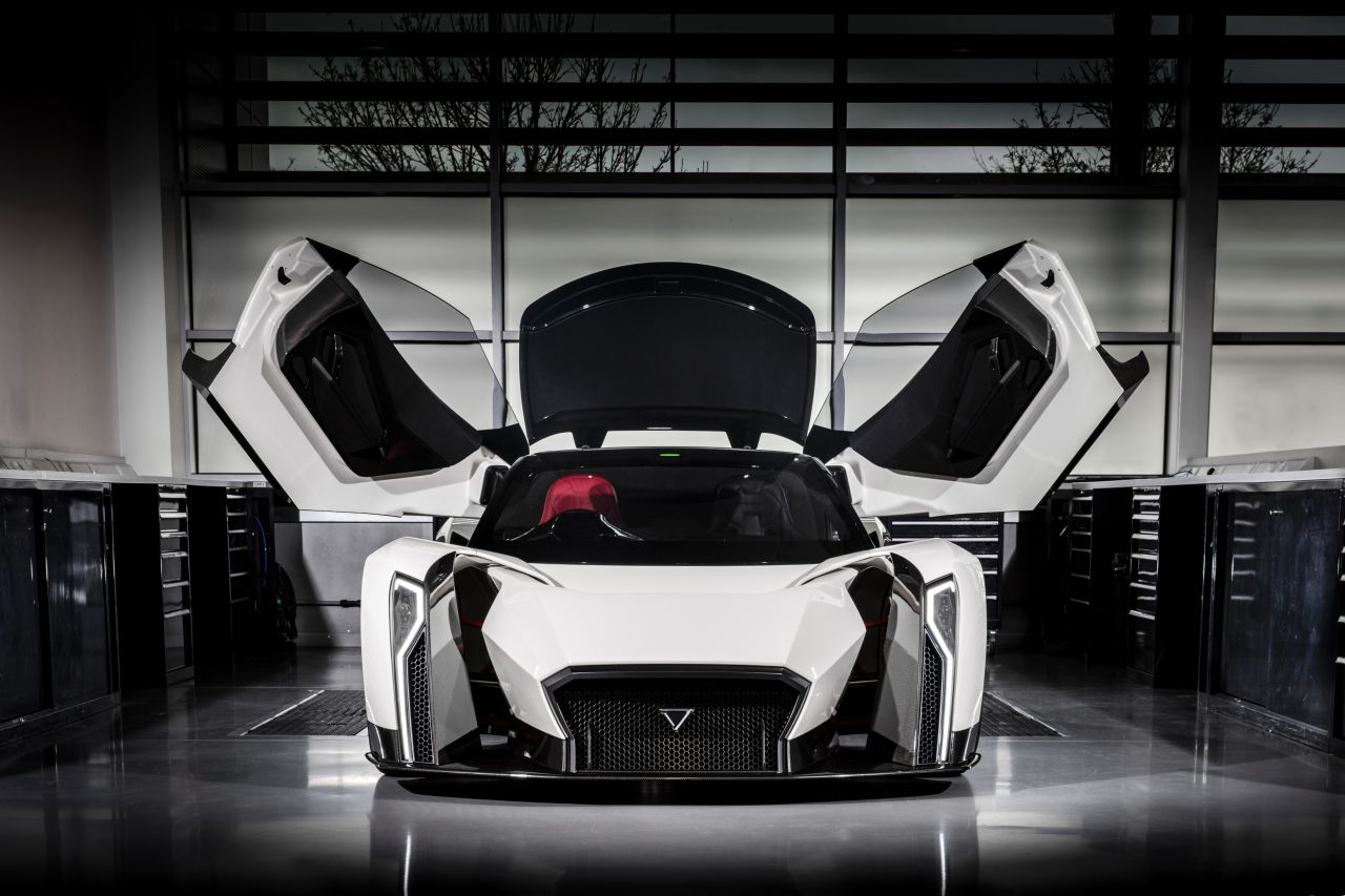 The all-electric car has been created by Singapore-based Vanda Electrics with technological input from UK-based Williams Advanced Engineering. 