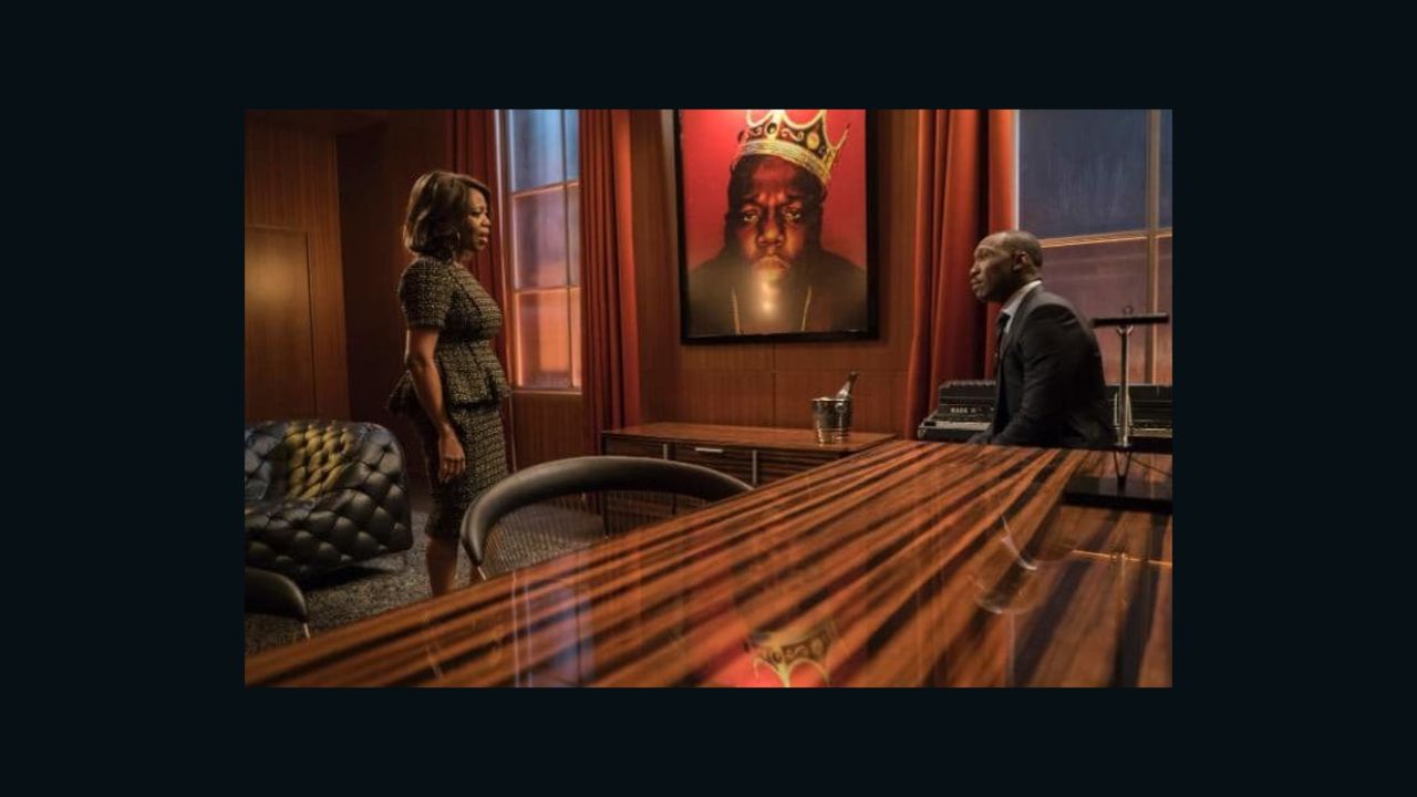 Mahershala Ali (right) as Cornell 'Cottonmouth' Stokes on "Luke Cage"