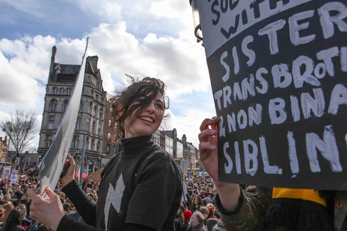 Gracey O'Leary, 19, and Jack-Fullam, 18, from Dublin.