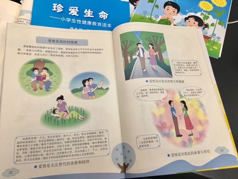 Shock and praise for groundbreaking sex-ed textbook in China picture picture