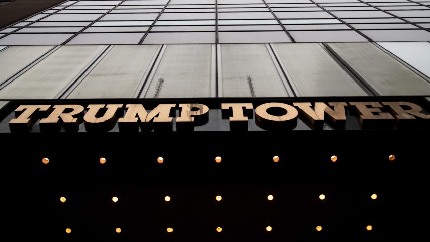 NEW YORK, NY - MARCH 7: A view of Trump Tower, March 7, 2017 in New York City. In a series of tweets on Saturday morning, President Donald Trump accused former President Barack Obama of ordering wiretapping at Trump Tower during the run up to the election. (Photo by Drew Angerer/Getty Images)