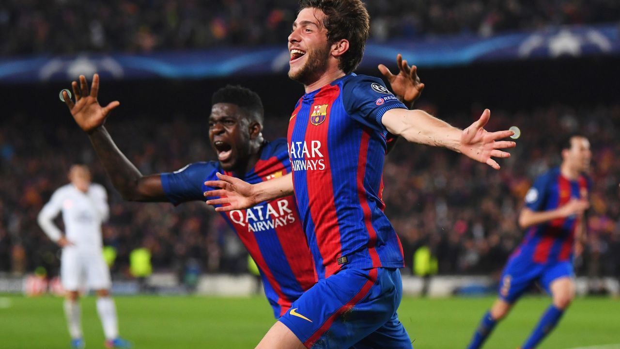 routs PSG in historic Champions League | CNN