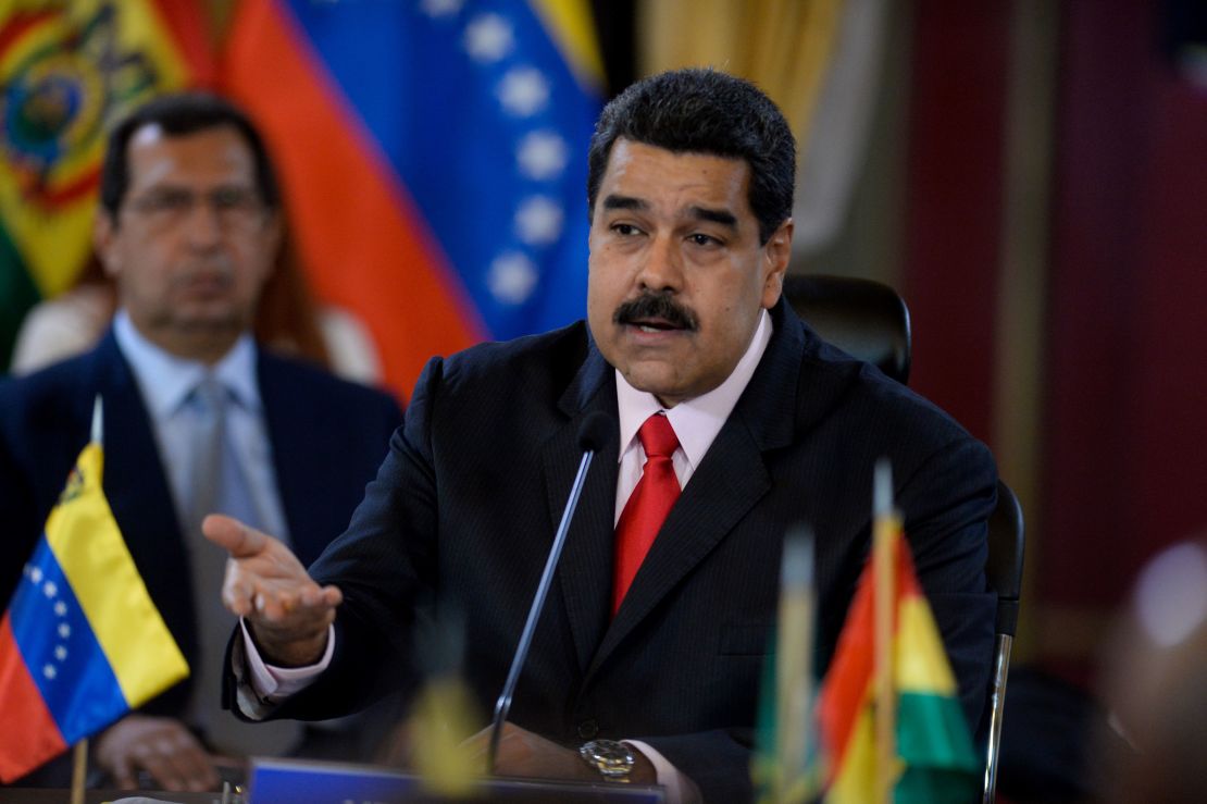 Venezuelan President Nicolas Maduro faces protests over shortages.