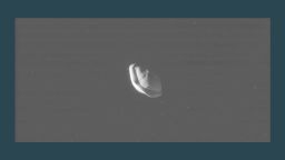 These raw, unprocessed images of Saturn's tiny moon, Pan, were taken on March 7, 2017, by NASA's Cassini spacecraft. The flyby had a close-approach distance of 24,572 kilometers (15,268 miles).
These images are the closest images ever taken of Pan and will help to characterize its shape and geology.

