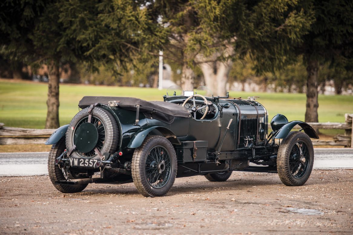 This Bentley has strong appeal because it was driven by many of the famous "Bentley boys" racers.