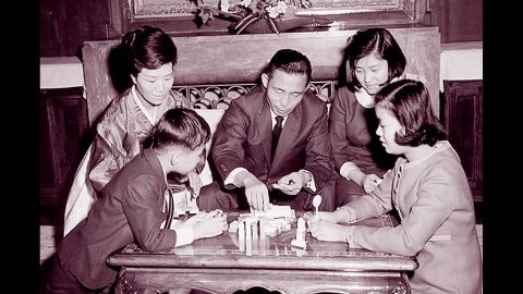 In this undated photo, Park is seen at back right with her late father, former South Korean President Park Chung-hee; her mother, Yook Young-soo; her sister, Park Geun-young; and her brother, Park Ji-man. Her father seized power in a military coup in 1961. He rewrote the constitution to cement his grip on power and brutally cracked down on dissent and opposition, leading many to call him a dictator.