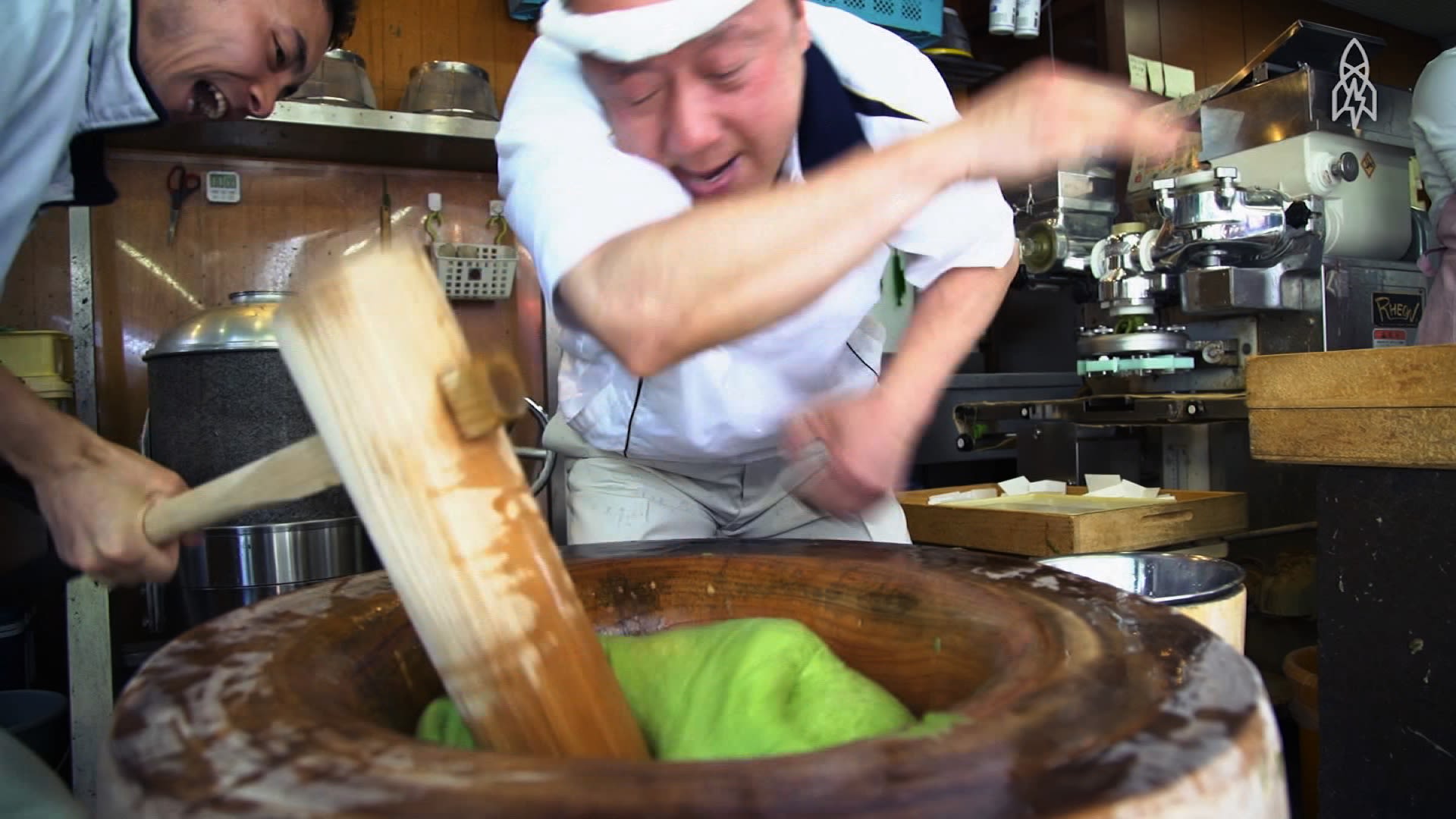 Fastest mochi maker in Japan