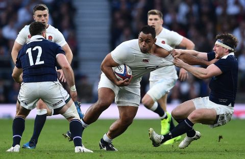 England ran in seven tries, with Billy Vunipola scoring the fifth.