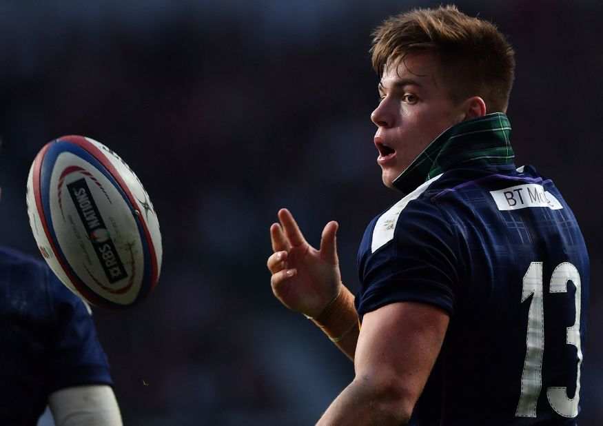 Scotland kept at it and Huw Jones scored two second half tries.