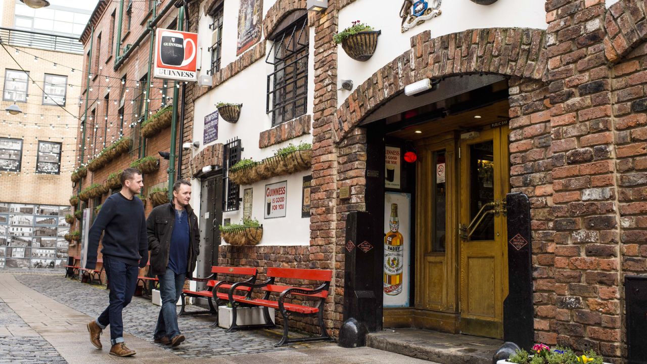 <strong>Duke of York: </strong>Aside from one detour out of the city, every stop on the CNN pub crawl in Belfast is within five minutes' walk. The Duke of York is an "out-and-out classic Irish pub," says McGarry. 