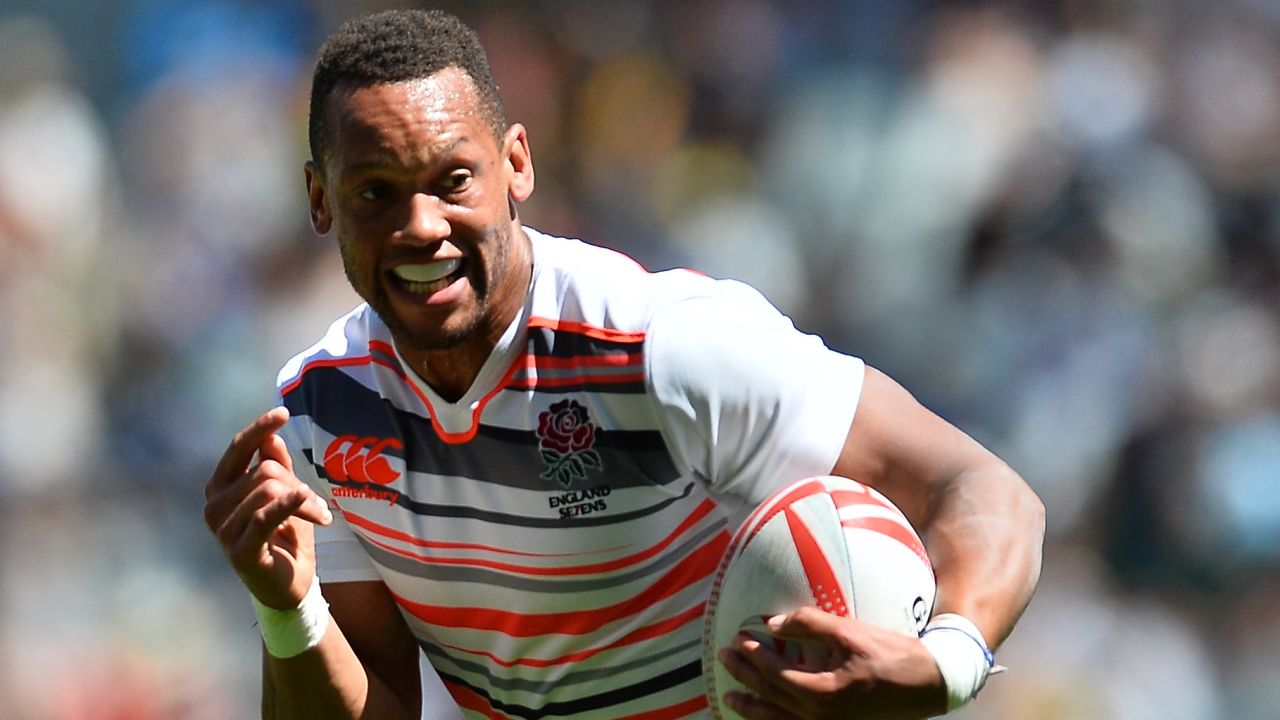 CAPE TOWN, SOUTH AFRICA - DECEMBER 10: Dan Norton of England in action during day 1 of the HSBC Cape Town Sevens Pool C, England v Argentina match at Cape Town Stadium on December 10, 2016 in Cape Town, South Africa. (Photo by Ashley Vlotman/Gallo Images/Getty Images)