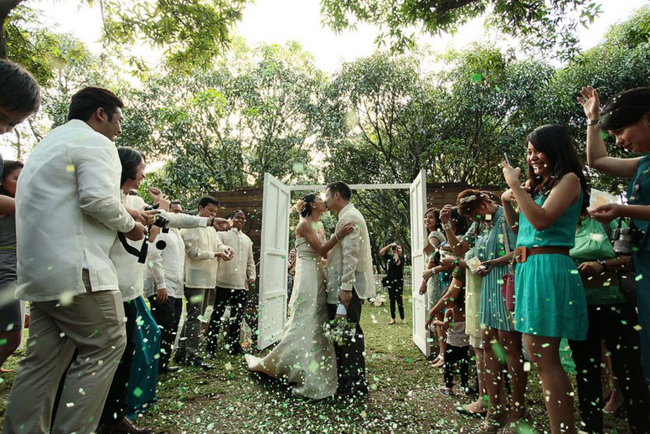 <strong>Love story:</strong> The Villaflors' love story started in 2009 when they met in a religious group through a friend. Two years later, Mark was down on one knee at the W Hong Kong, proposing to the tune of Train's "Marry Me."