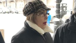 Esperanza Perez outside court in 2016.