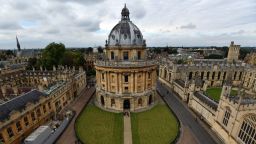 OXFORD, ENGLAND - SEPTEMBER 20: Radcliffe Camera is pictured on September 20, 2016 in Oxford, England. Oxford University has taken number one position in the 2016-2017 world university rankings beating off Harvard and Cambridge for the top spot.  (Photo by Carl Court/Getty Images)