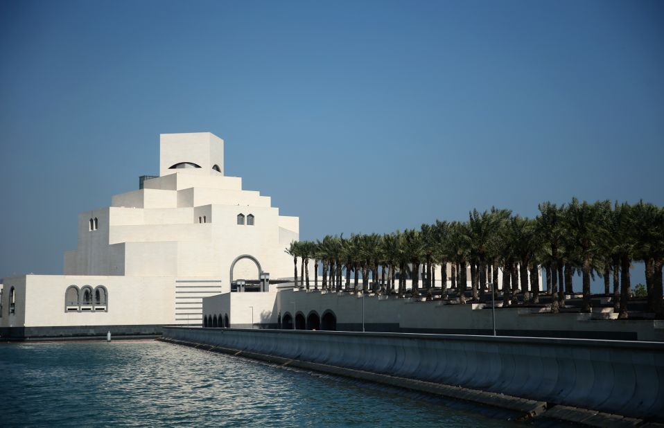 In Doha, the capital of Qatar, the Museum of Islamic Art stands on its own man-made island, just off the city's waterfront. It has become one of Doha's most popular tourist attractions.