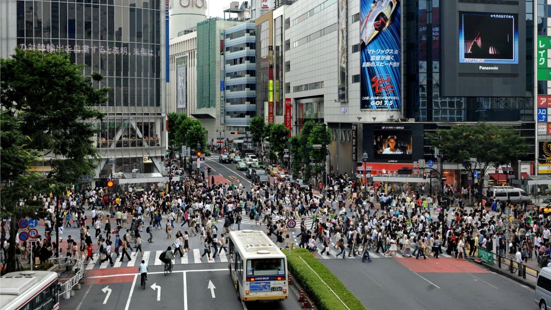 Tokyo's legendary intersection.