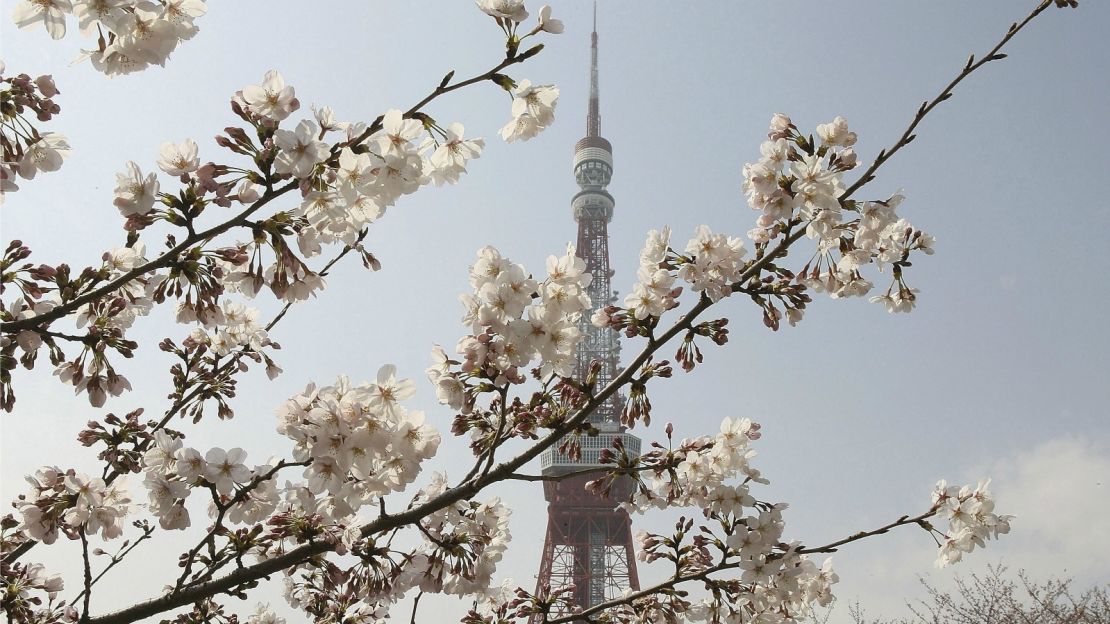 Tokyo's iconic tower.