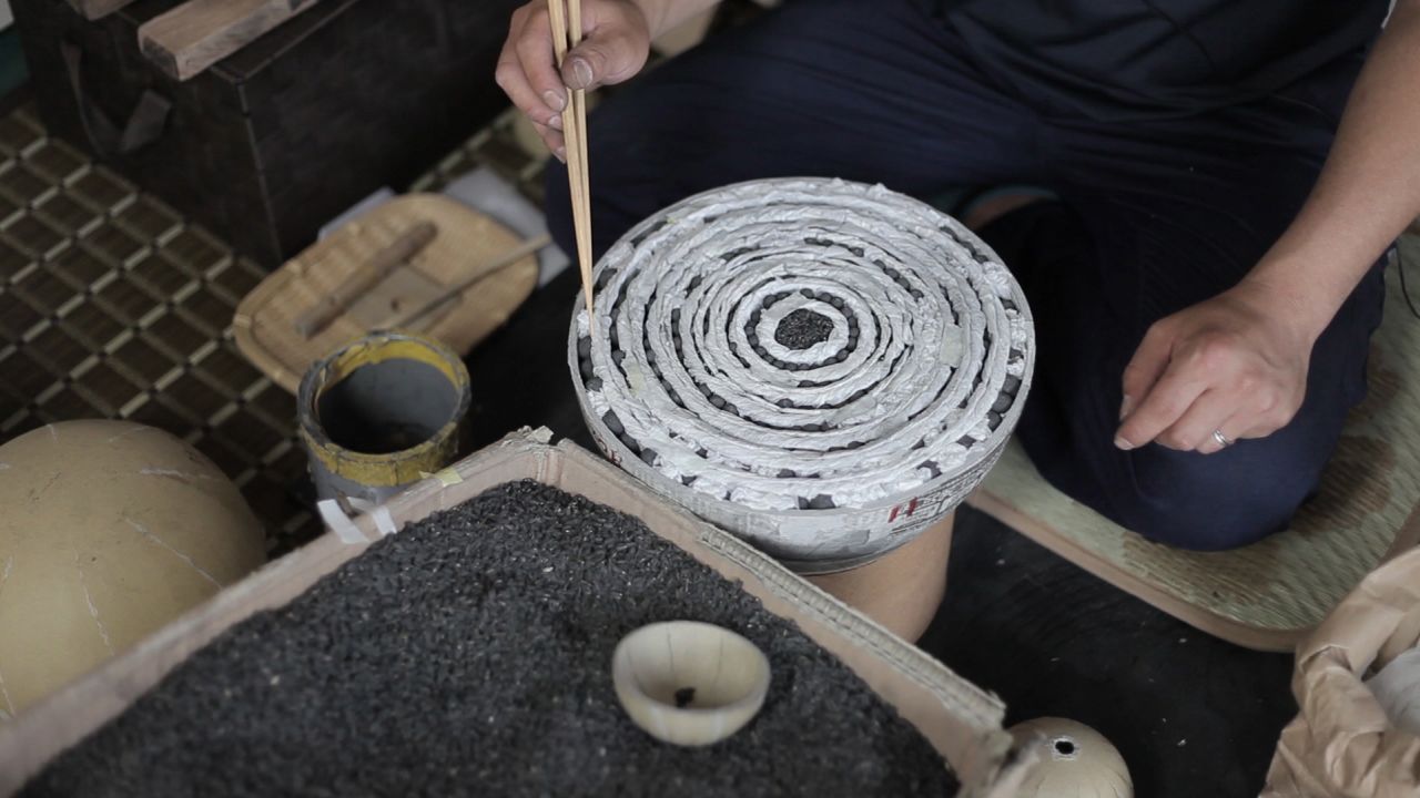 Handmade and handheld: Japan's Tezutsu Hanabi fireworks.