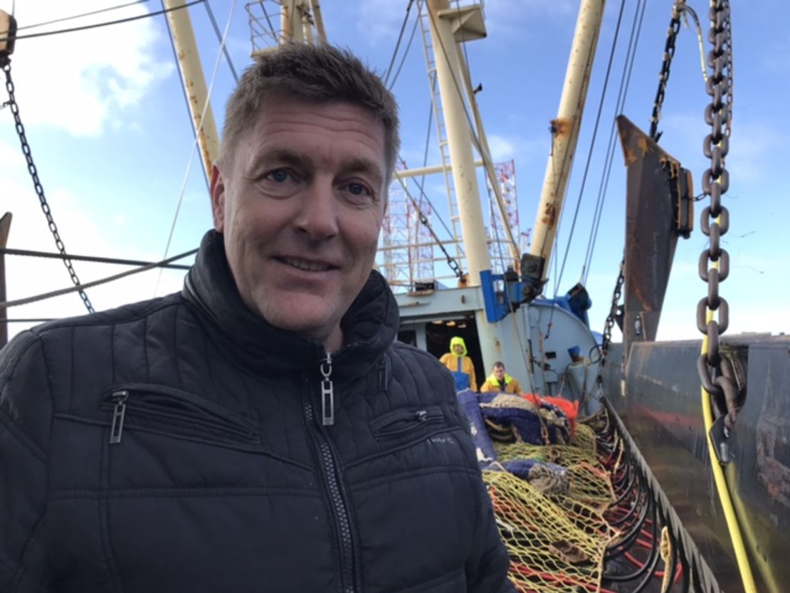 Dutch fisherman Jan de Boer plans to vote for far-right politician Geert Wilders because of his anti-EU stance.