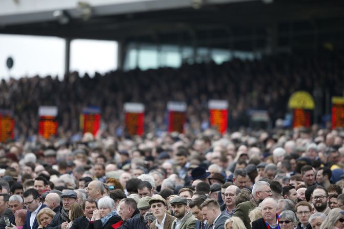 There was a full house at Cheltenham racecourse on day one of the festival. In 2015, almost <a href="index.php?page=&url=http%3A%2F%2Fwww.isportconnect.com%2Findex.php%3Foption%3Dcom_content%26view%3Darticle%26id%3D31313%3Athe-cheltenham-festival-2015-breaks-attendance-record%26catid%3D40%3Ahorse-racing%26Itemid%3D46" target="_blank" target="_blank">250,000</a> attended across the four days of racing.