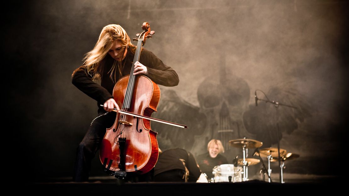 Apocalyptica: Cello interpretations of Metallica hits. 