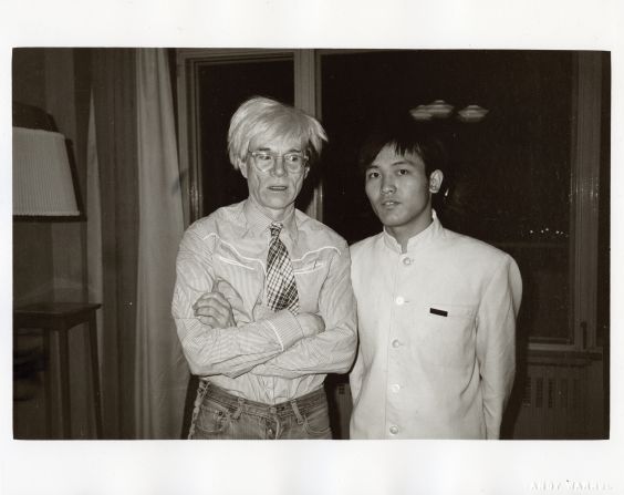 This image of Warhol posing with a bellboy was likely taken in Beijing's Peking Hotel. Over 200 personal photos from Warhol's 1982 visit to China will go under the hammer at a <a  target="_blank" target="_blank">Phillips auction</a> at the <a  target="_blank" target="_blank">Mandarin Oriental </a>in Hong Kong on May 28.