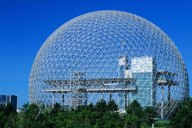 <strong>The Islands </strong>-- The former US Pavilion from the Expo 67 world's fair is now the Biosphere environmental museum.