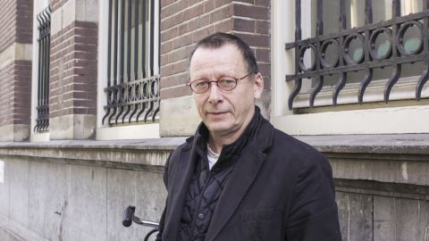 Author Bert Nap in Amsterdam voted for a progressive party.