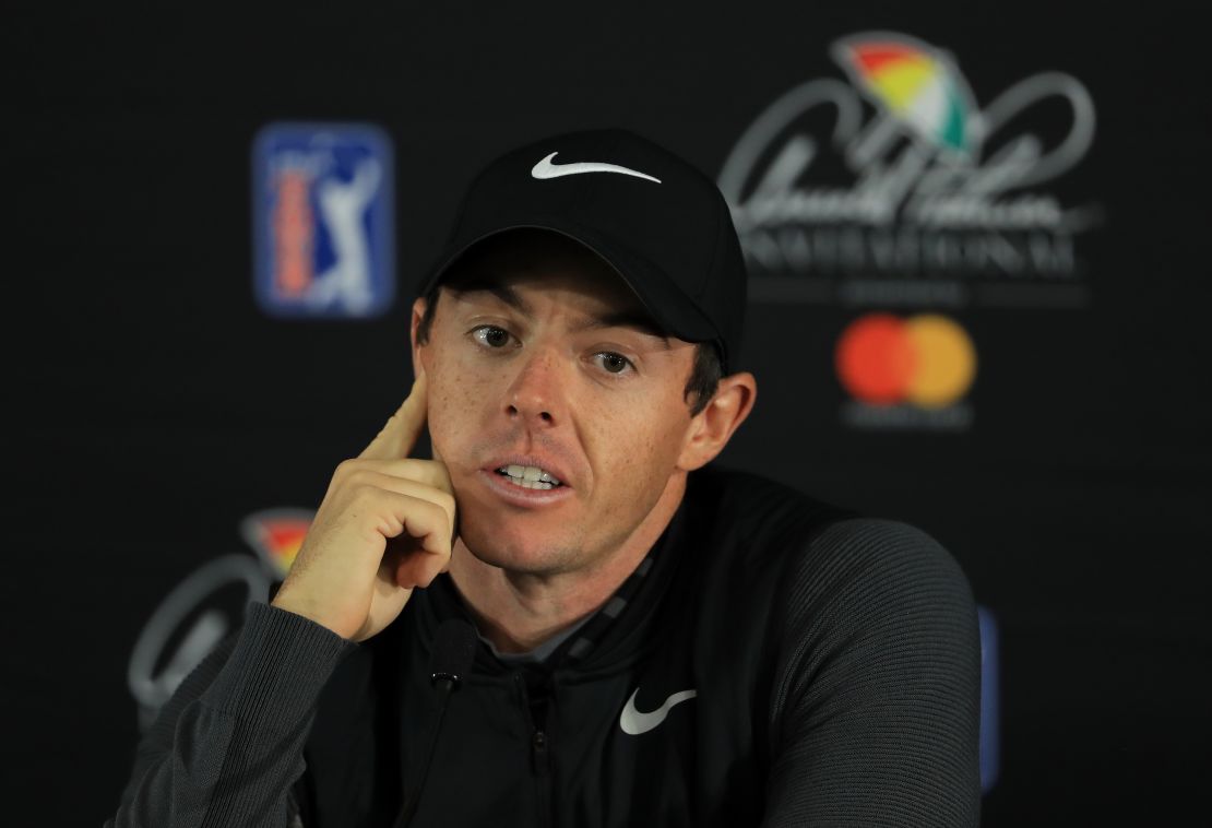 McIlroy addressed the issue at his Bay Hill press conference.