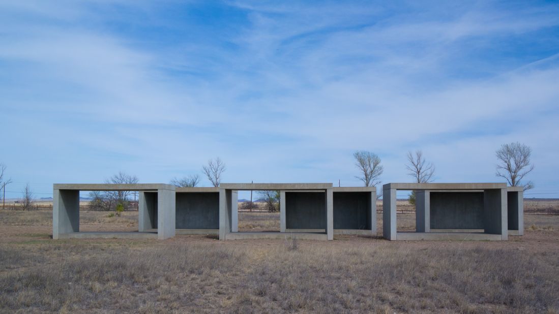 Where does sculpture stop and architecture start? These perfectly abstract and balanced concrete boxes in the middle of the West Texas desert are Donald Judd's exploration into sculpting space with wood, metal and finally concrete. These studies paved the way for his transition into architecture.