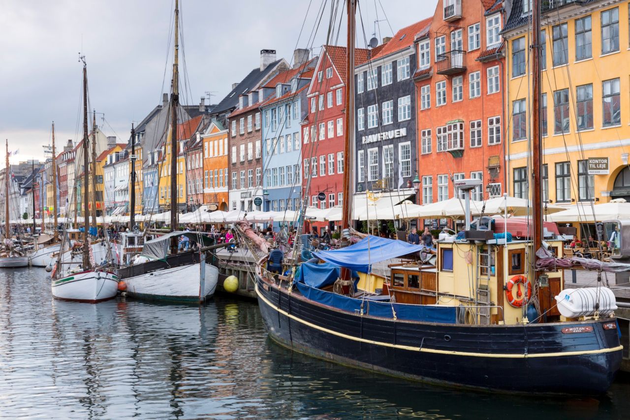 <strong>2. Denmark -- </strong>This country of very happy people has won the title of world's happiest country three of the five times the report has been issued. These sailing boats at Nyhavn, a 17th Century waterfront canal and entertainment district in Copenhagen, are enough to make any visitor happy. 