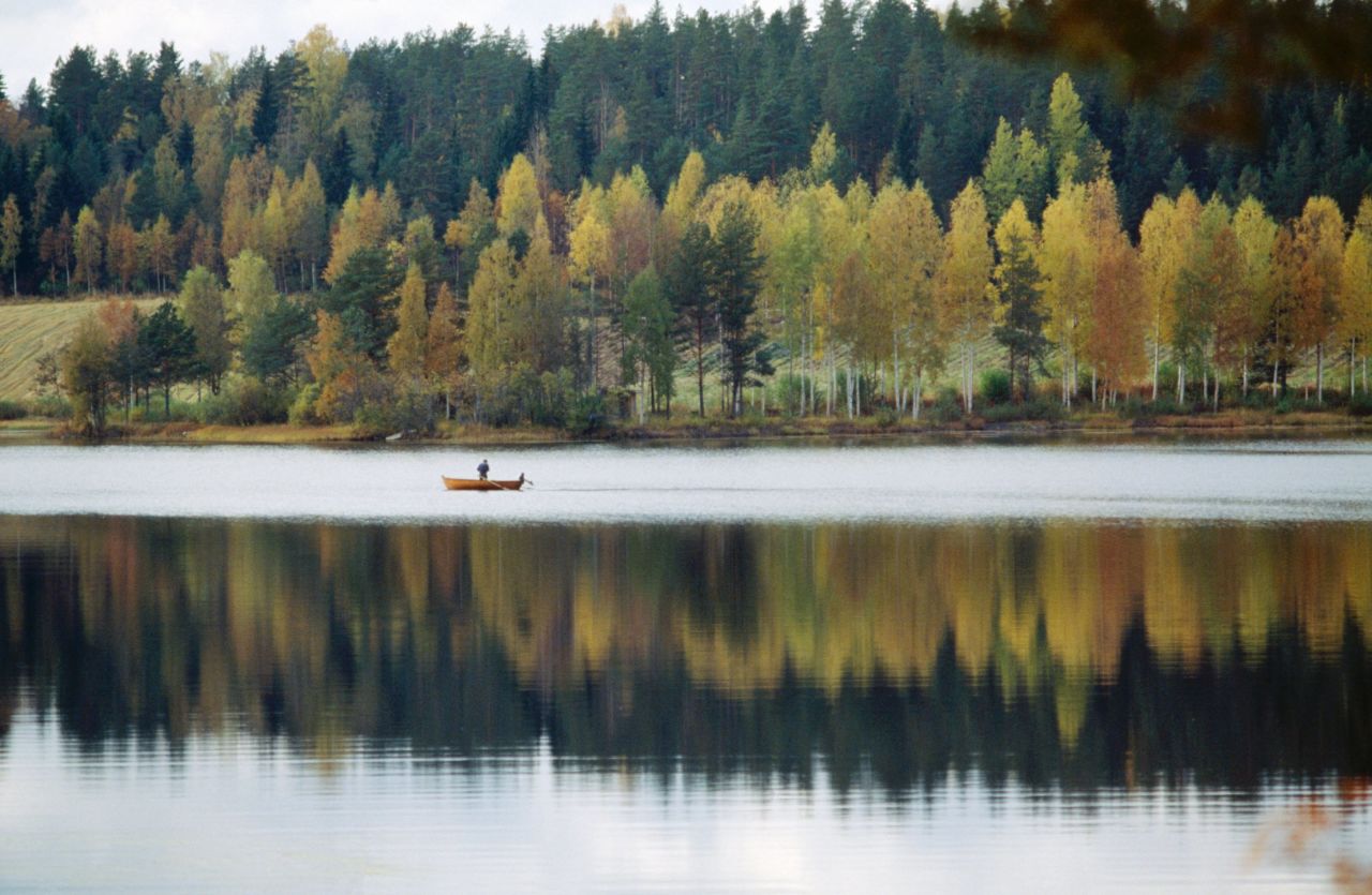 <strong>5. Finland -- </strong>Famous for its winter sports, Finland is also breathtakingly beautiful in summer, as seen here in Lakeland. The country retained its fifth place spot on this year's World Happiness Report list.   