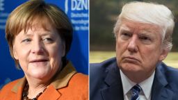Merkel Trump composite