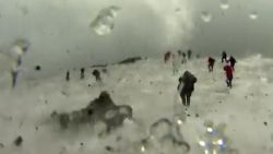 bbc crew escapes volcano mount etna