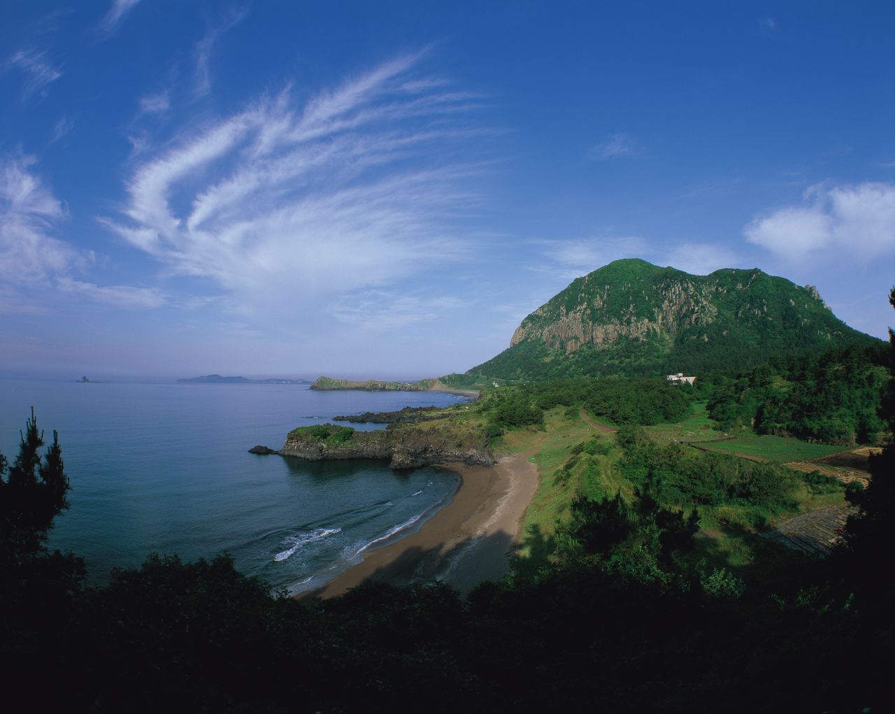 Jeju island is a hub of nature tourism.  