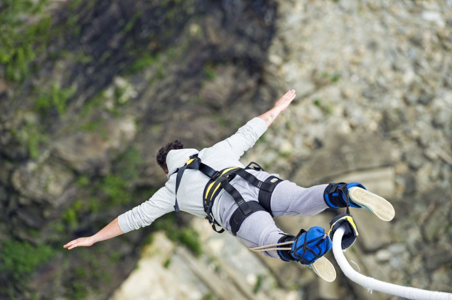 <strong>220 meters: Verzasca Dam, Ticino, Switzerland</strong>.<a href="http://www.trekking.ch/en/bungy/007-bungy-jumping-verzasca-like-james-bond" target="_blank" target="_blank"> Verzasca Dam</a> is the only bungee jumping site where you can test your jumping nerves in the wee hours of the night. The dam is well lit with flood lights and sometimes the moon. It's also famous for a brief feature in James Bond's "Goldeneye". Don't consider jumping here if you are afraid of heights or the dark.