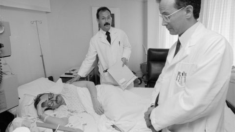 Many of the first AIDS patients were treated like lepers -- until the disease hit a young, straight white teenager.