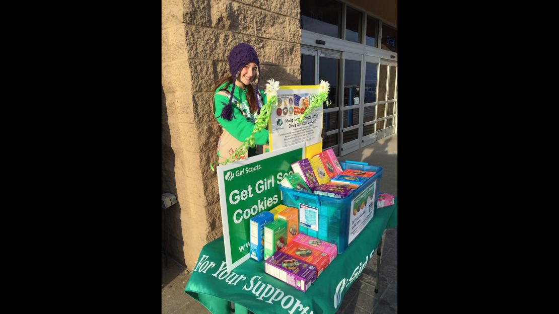 Girl Scout Cookie Cart