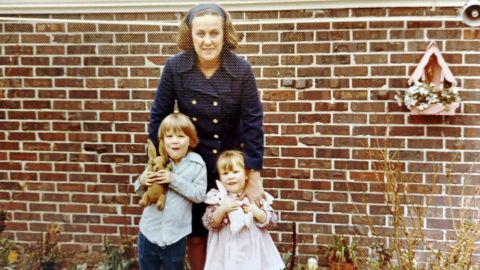 This photo provided by the Gorsuch family shows Gorsuch as a boy with his sister Stephanie and one of their grandmothers.
