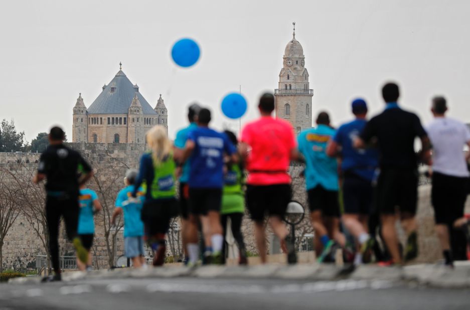 Jerusalem's mayor Nir Barkat <a href="https://jerusalem-marathon.com/Jerusalem.aspx" target="_blank" target="_blank">said the race</a> "celebrated the 50th anniversary of the reunification of our city." 