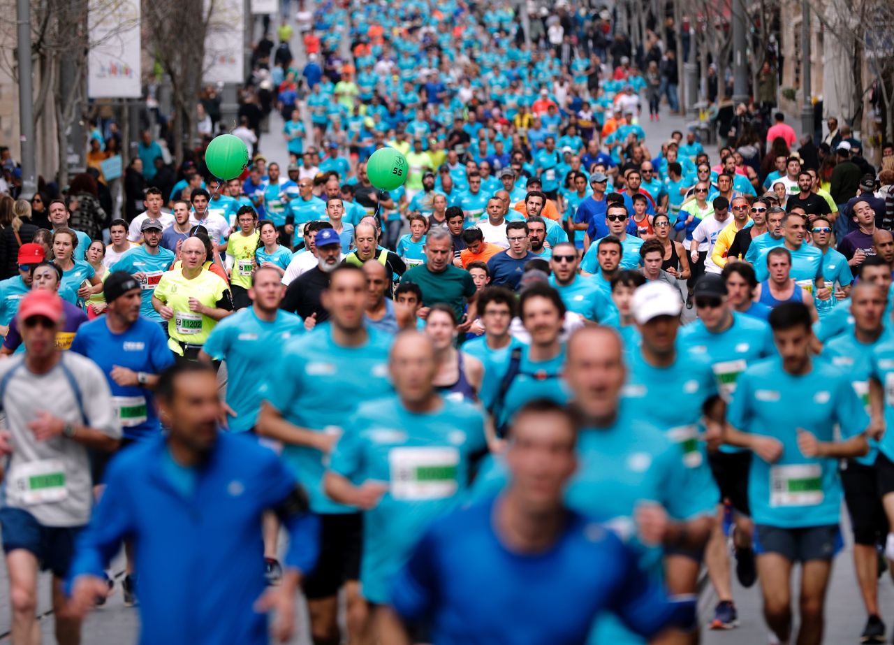 The seventh staging of the Jerusalem marathon took place on March 17.