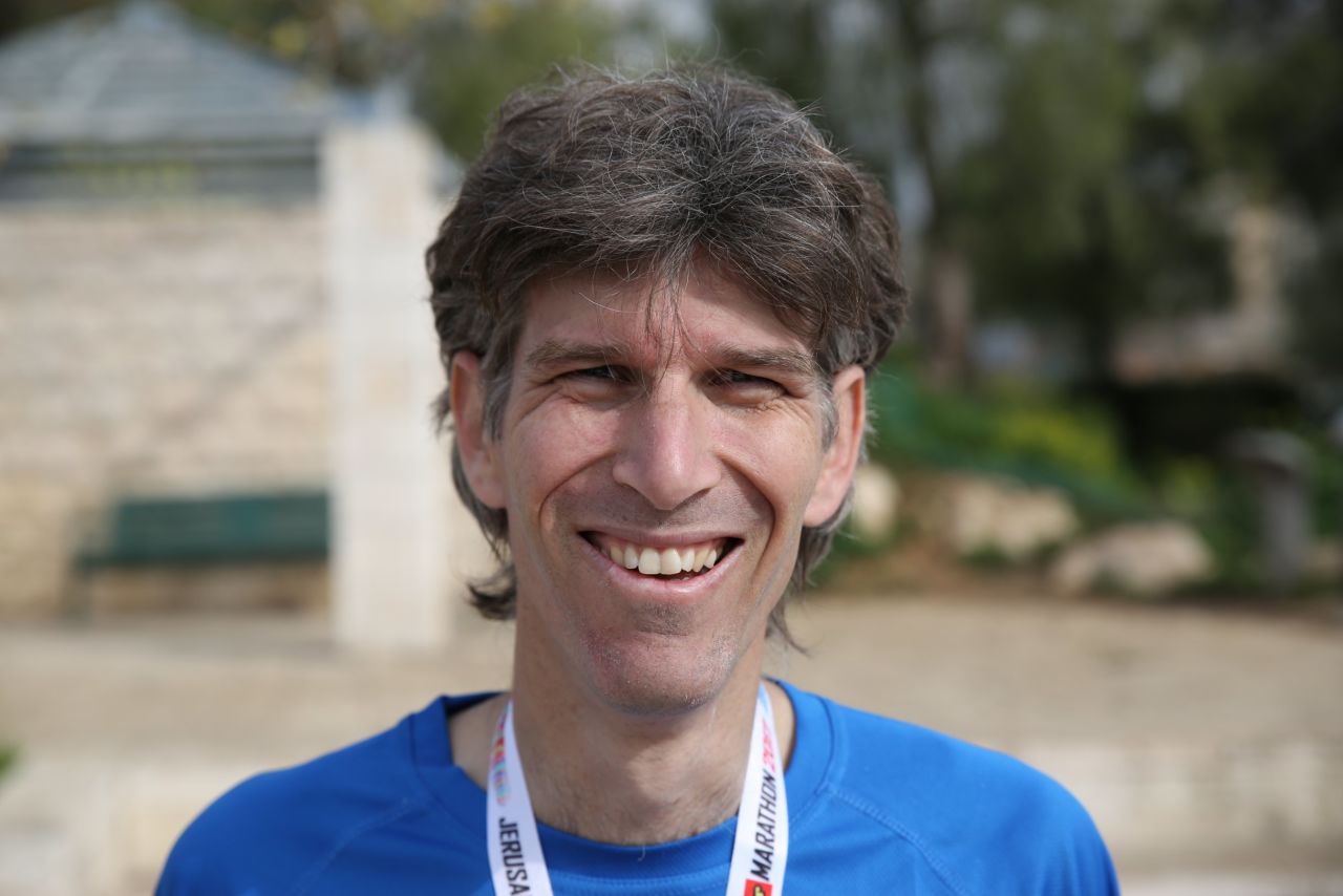 Six months after the 2014 Israel-Gaza conflict, Israel Haas (pictured) launched Runners Without Borders -- a group dedicated to improving the relationship between Israelis and Palestinians.