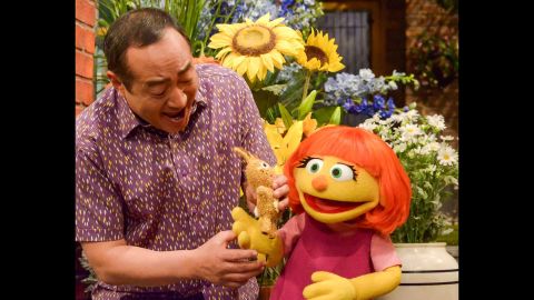 Julia, a new autistic muppet character, will join the cast of "Sesame Street" in April. The character was first introduced during the new <a href="http://autism.sesamestreet.org/index.html" target="_blank" target="_blank">Sesame Street and Autism: See Amazing in All Children</a>.